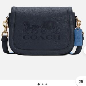 Coach Horse and Carriage Saddle Bag